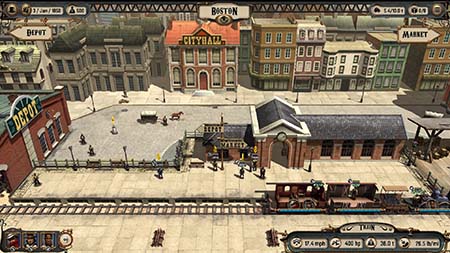 Bild:Bounty Train: Anspruchsvolles historisches Strategiespiel von Daedalic